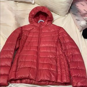 Pink Uniqlo Coat